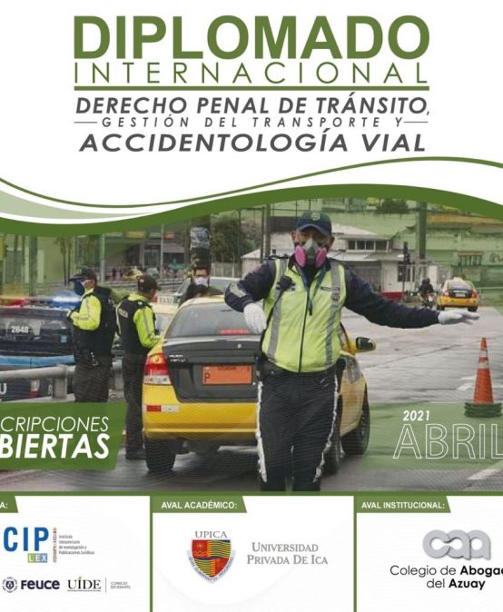 Diplomado Internacional en Derecho Penal en Tránsito, Seguridad y Accidentología Vial